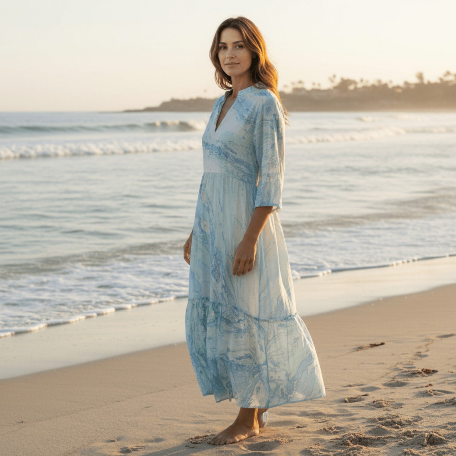 Marble print tunic (to be announced soon)