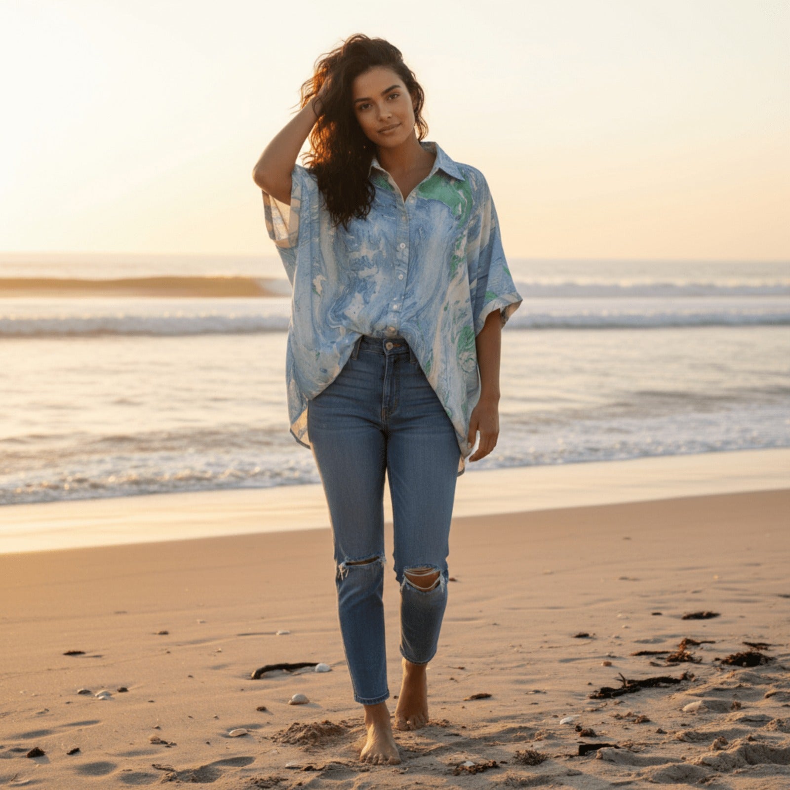 Marble print t-shirt (to be announced soon)